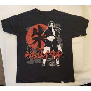 Naruto Shippuden 20th Anniversary TSHIRT ITACHI UCHIHA Ripple Junction - Size XS